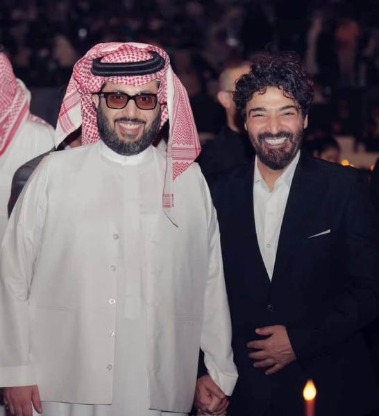 حميد الشاعري وتركى آل الشيخ