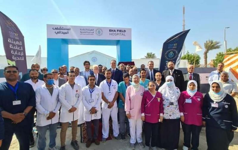 استجابة لحماة الوطن: إفتتاح المستشفى المصغر بطور سيناء