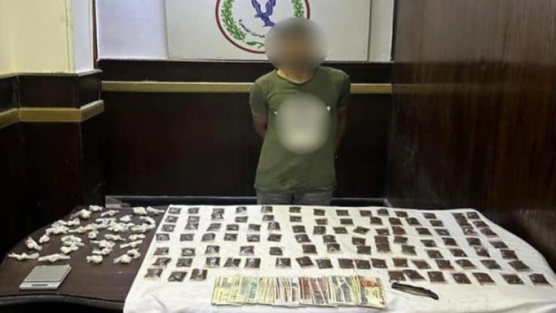 القبض على شخص بـ «استروكس وهيروين» في القاهرة