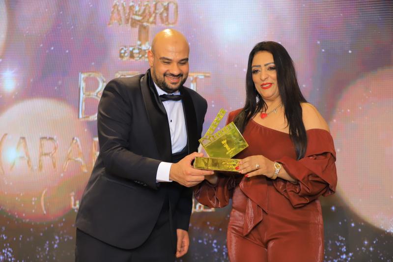 نيفين الكردي: سعيدة بتكريمي في حفل « جوائز الأفضل عربيا»