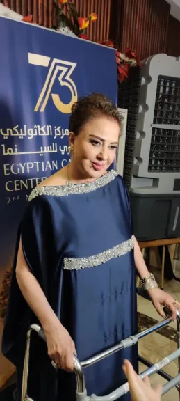 مادلين طبر..تحصد جائزة الريادة السينمائية من مهرجان المركز الكاثوليكي 2025