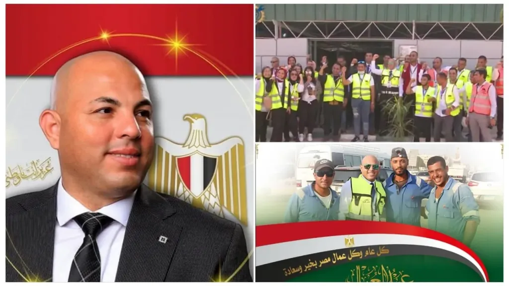 هيثم حسين فى عيد العمال : الرئيس السيسي أنصف العمال بقانون تاريخى وندائى للمصريين ..لاتتوقفوا عن الإنتاج فأنتم شعلة التنمية