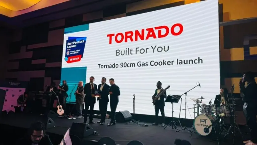 بوتجاز تورنيدو يحصد جائزة أفضل منتج “Best Product Launch”
