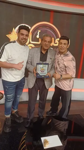 سعد الصغير..يستضيف المطرب” حمادة شيبة ”ووالده فى برنامجه ”سعد مولعها نار ” اليوم