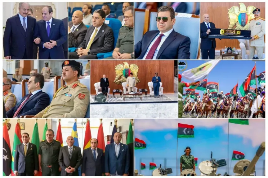المهندس هيثم حسين: العرض العسكرى أثبت قوة وتماسك الشعب الليبى لمجابهة التحديات الأمنية