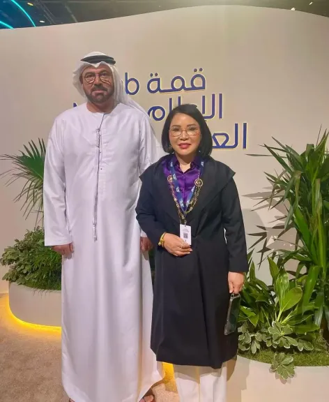 هونغ شيانغ تشى ..تدخل الصين ساحة الإنتاج العربى فى قمة الإعلام بدبى وتدخل ساحة الإنتاج المصرى قريبا
