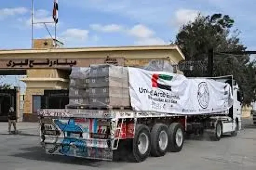 الإمارات تمد شريان حياة للقطاع الصحى الفلسطيني عبر ” الفارس الشهم 3”