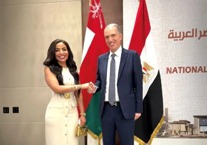 السفارة المصرية في سلطنة عمان احتفلت بالعيد الوطنى بحضور شخصيات من الدبلوماسيين والإعلاميين منهم الإعلامية هدير عبد الرازق