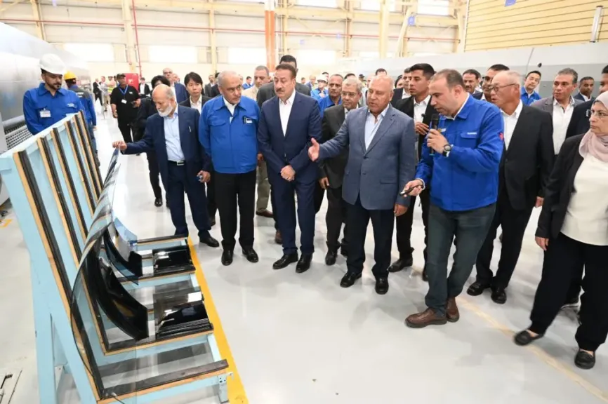 مجموعة العربي تفتتح أحدث مصانعها لانتاج الزجاج الهندسي باستثمارات اجنبية مباشرة مع شركة تويو اتشي اليابانية