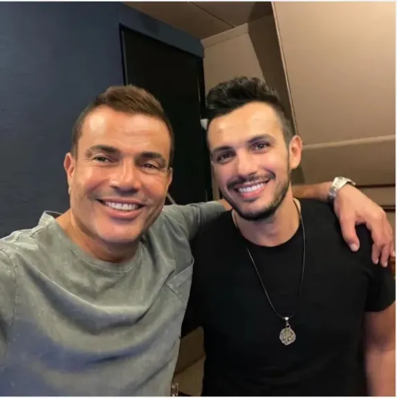 الموزع أحمد إبراهيم..يسنحوذ على نصيب الأسد فى ألبوم ” عمرو دياب ” ب 5 أغانى