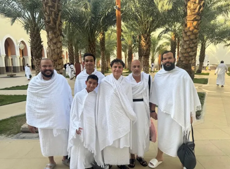 رجل الأعمال مرسي السعودي يحتفل بعيد ميلاده في أطهر بقاع الأرض