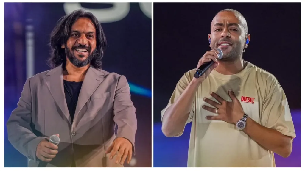 تامر عاشور وبهاء سلطان ..يشعلان مهرجان صيف بنغازى بحضور جماهيري كامل العدد