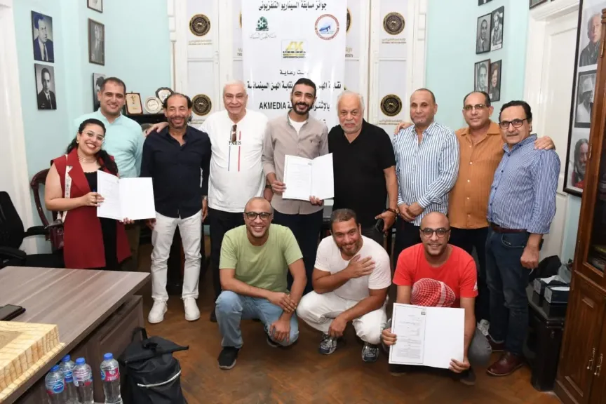 أشرف زكي ومسعد فودة ..يشهدان توزيع جوائز مسابقة السيناريو التليفزيونى