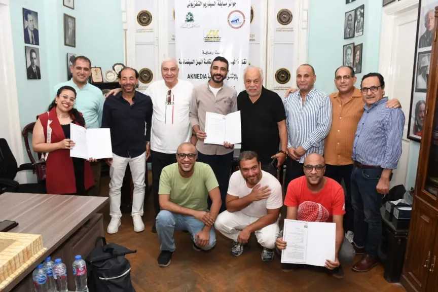 أشرف زكي ومسعد فودة ..يشهدان توزيع جوائز مسابقة السيناريو التليفزيونى