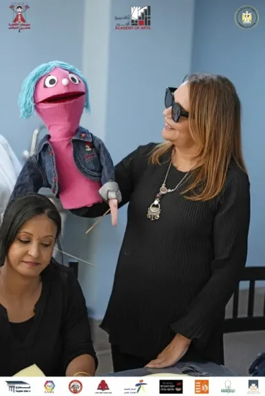 غادة جبارة..تتابع نتائج ورش مهرجان القاهرة للعرائس فى دورته الأولي
