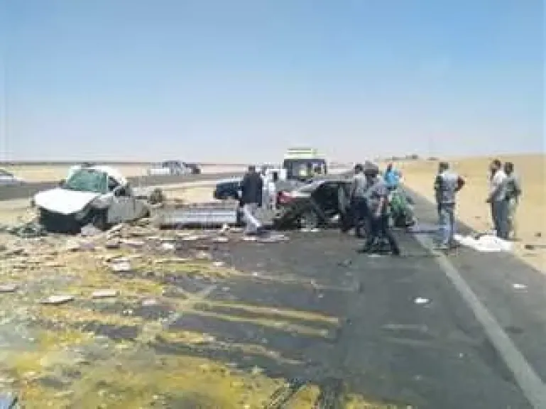 مصرع شخصين وإصابة 5 آخرين في حادث تصادم بالإسكندرية