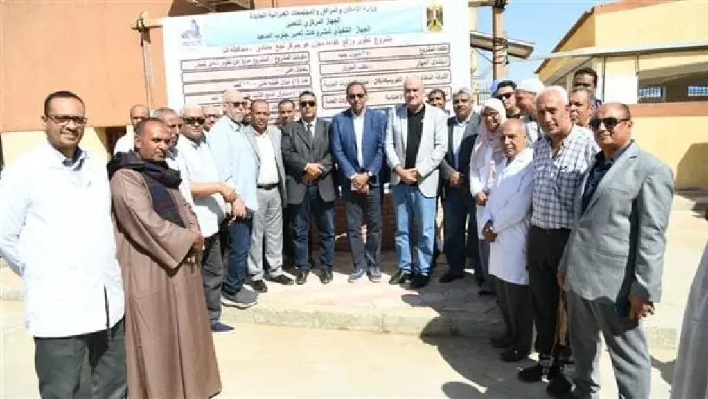 مبنى مرور جديد في نجع حمادي بتكلفة 18 مليون جنيه ومساحة 12 فدان