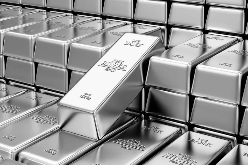 أسعار الفضة العالمية تتراجع 0.24% الأسبوع الجاري وتستقر عند 48.58 دولارًا للأونصة أسعار الفضة العالمية تتراجع 0.24% الأسبوع الجاري وتستقر عند 48.58 دولارًا للأونصة