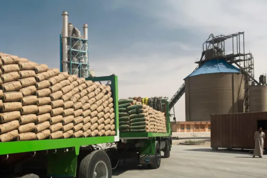 أسعار الأسمنت في مصر تستقر بعد زيادة تراوحت بين 50 و200 جنيه للطن