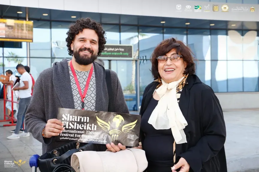 وصول النجمة القديرة سهير المرشدي لشرم الشيخ