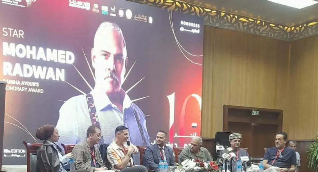 محمد رضوان: تكريمى من مازن الغرباوي..له قيمة خاصة ولم أكرم من غيره!