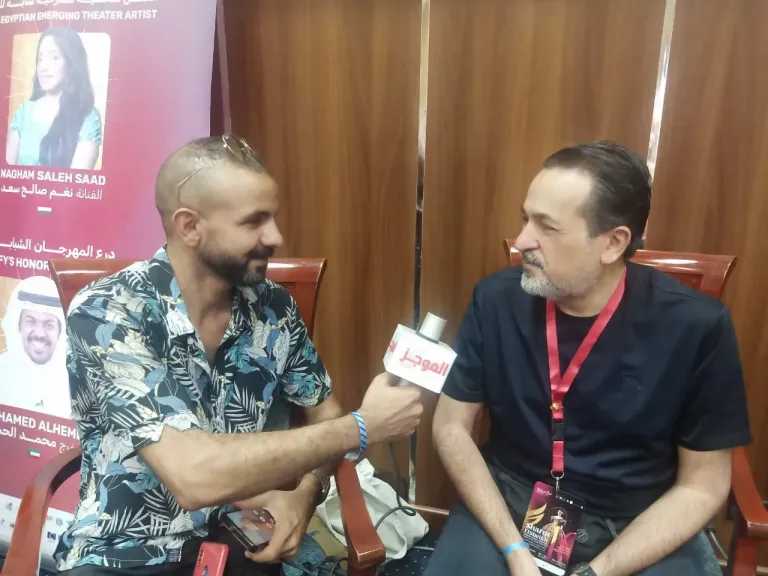 حمد عبد الرضا ل ”الموجز اليوم”: مهرجان شرم الشيخ بصمة في حياتي.. وأتمنى عودة المسرح الكوميدى المصرى