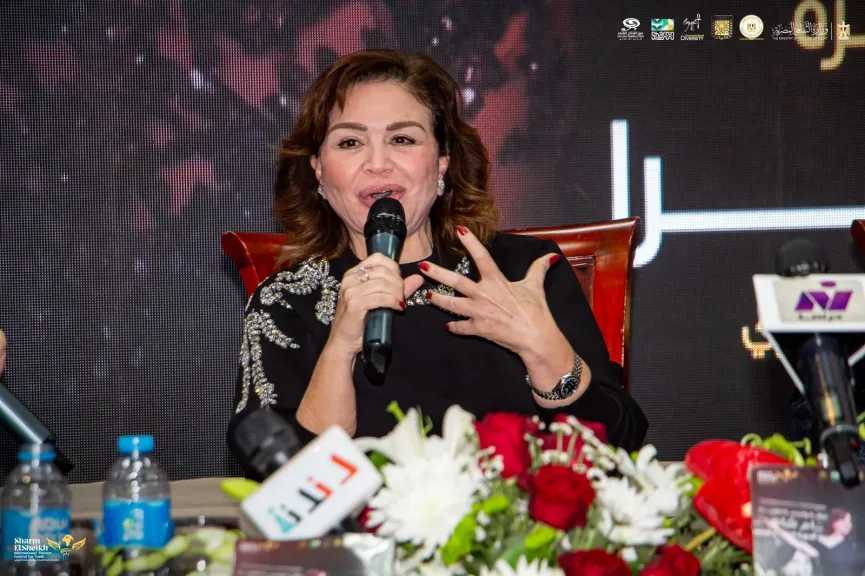 إلهام شاهين: تتويج مسيرتى فى ”شرم الشيخ ” لحظة لن أنساها