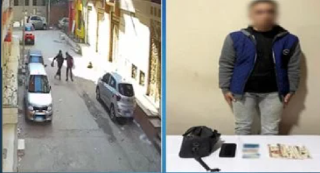 وزارة الداخلية تكشف تفاصيل سرقة سيدة وإيقاف الجاني