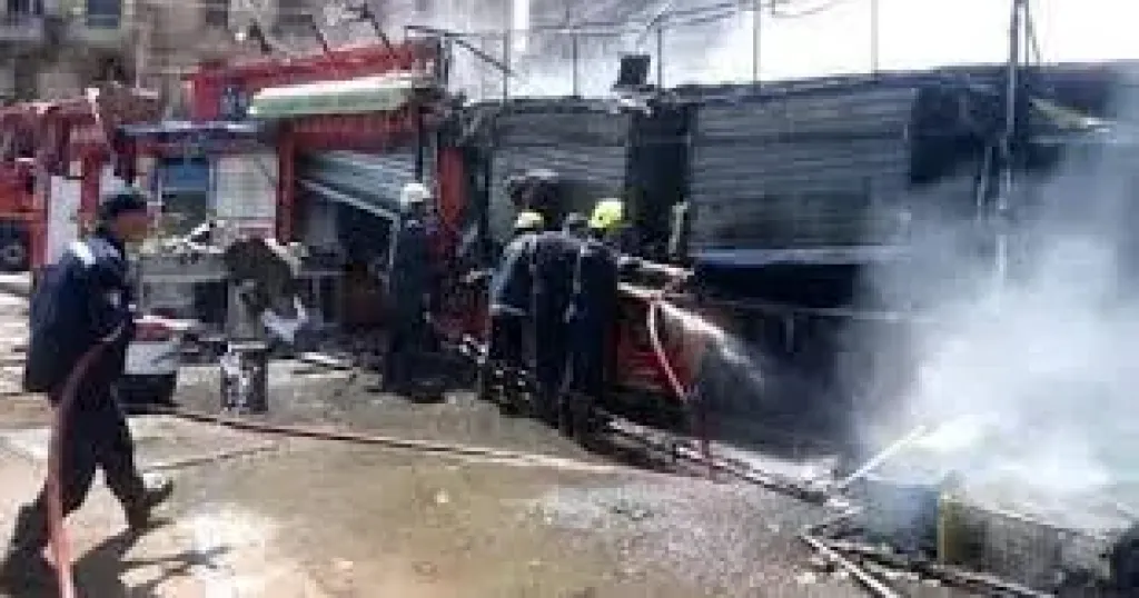 الحماية المدنية تنجح في إخماد حريق بمحـل تجاري في العمرانية