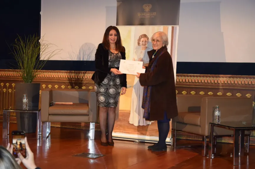 رانيا يحيى..تحتفى بكوكب الشرق ” أم كلثوم ” فى روما