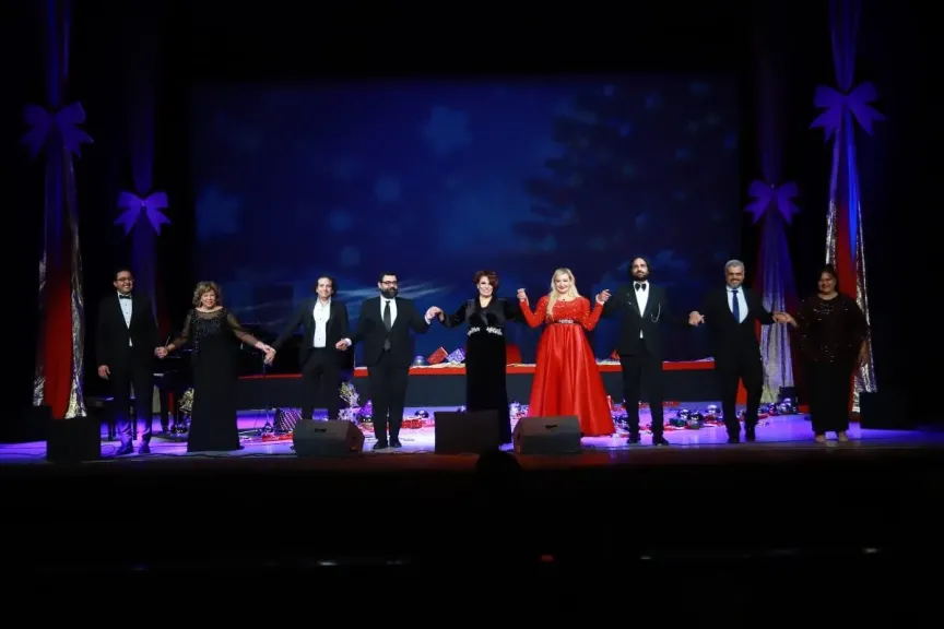 بحضور رئيس الأوبرا وقنصل تركيا في الإسكندرية : رحلة لفرقة الأوبرا فى أغانى الكريسماس العالمي