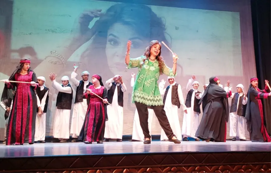 صفاء أبو السعود ونيفين رجب..يتألقان فى الإحتفال السنوى لأبناء ”الحفنى”