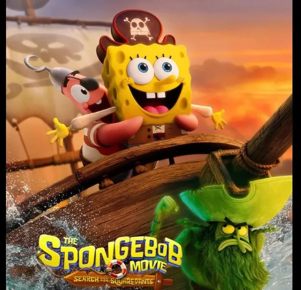 ”سبونج بوب ” يعود إلى السينما فى مغامرة جديدة