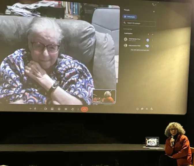 النضال الفلسطيني حاضر فى عرض فبلم كولومبى لقافلة ” بين سينمائيات ” فى سينما ”الزاوية ”