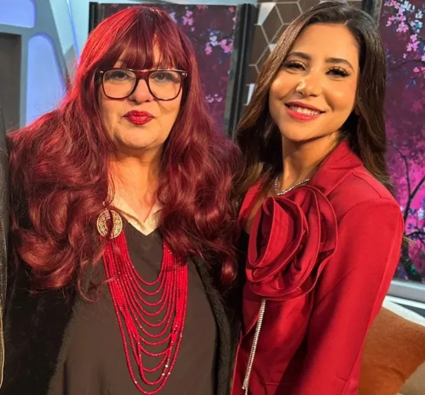 فريدة سيف النصر..تنهار فى أول ظهور لها بعد رحيل شقيقها