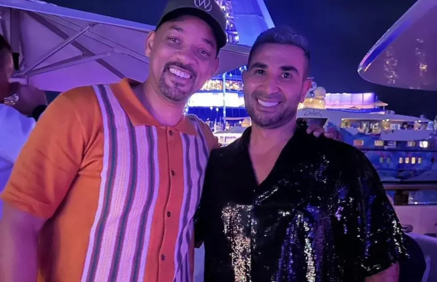 غناء ورقص ويل سميث ..على أغنية ”مكسرات” لأحمد سعد ويتصدر التريند