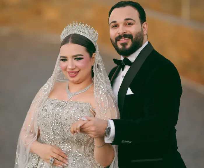 ليلة تتوج فيها الحكايات بالفرح ..زفاف دنيا أكرم وأحمد علاء