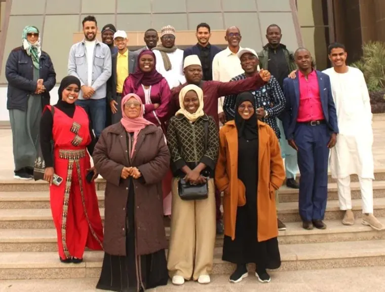 وفد الإذاعيين الإفريقيين الناطقين بالعربية يزور مدينة الإنتاج الإعلامي