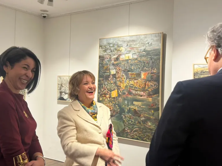 صور..إفتتاح معرضى إيمان أسامة ومها إبراهيم..فى جاليرى ”بيكاسو إيست ”