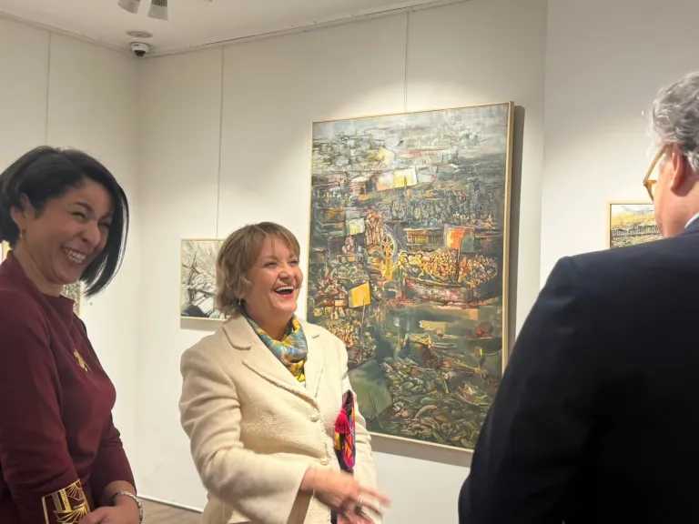 صور..إفتتاح معرضى إيمان أسامة ومها إبراهيم..فى جاليرى ”بيكاسو إيست ”