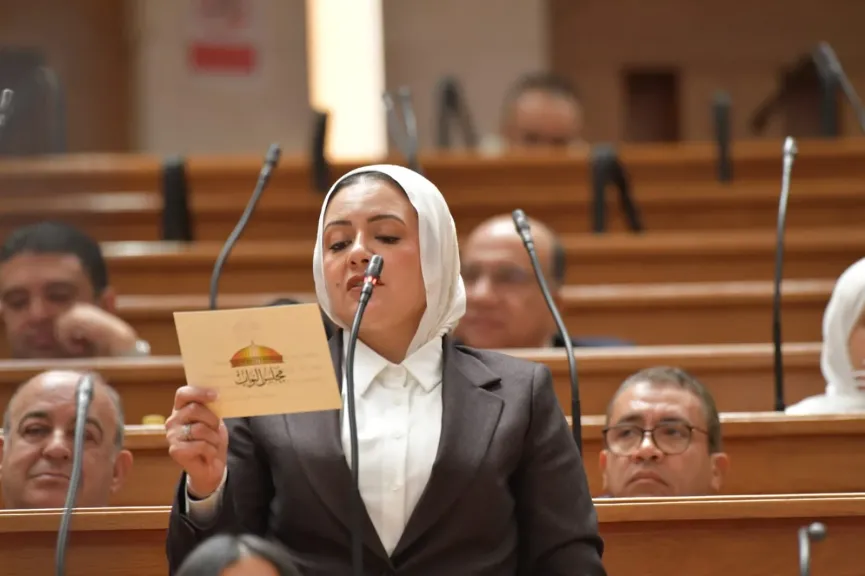 النائبة ريهام عبد النبى..تتصدر الأداء البرلمانى فى اليوم الأول للفصل التشريعى الثالث