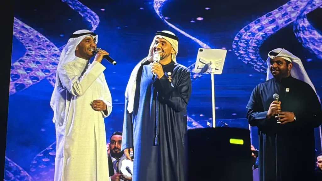 حسين الجسمي ..يتوّج ليلة موسيقية عالمية بروح الأخوّة والفن باحتفالية «الإمارات والكويت إخوة للأبد»