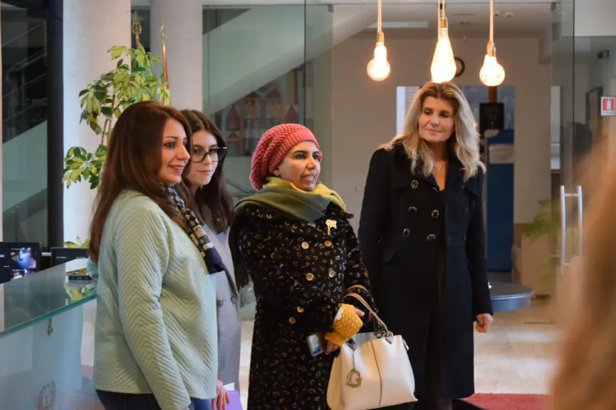 جامعة ”جورجيا ستيمو ” فى زيارة خاصة للأكاديمية المصرية بروما