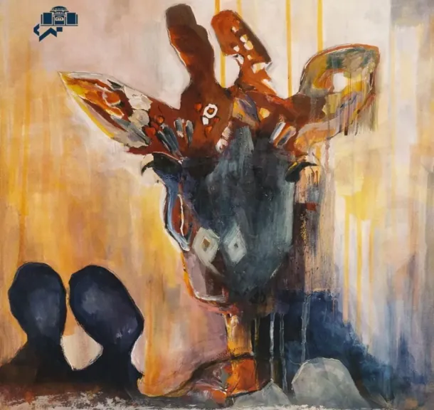 نائلة العربى..تستعرض العلاقة بين الجسد والفكر فى معرض بالأوبرا