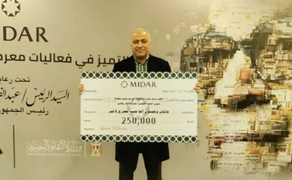 فوزى مرسى: المعرض نموذج للتعاون الثقافي الدولى ورسالة فنية تتجاوز الحدود