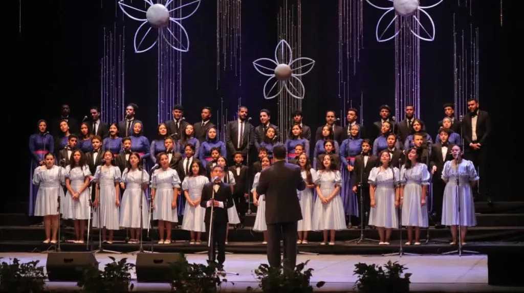 الإنشاد الدينى تحتفى بالشهر المعظم فى معهد الموسيقى..ومواهب كورال الشباب والأطفال علي المسرح الصغير