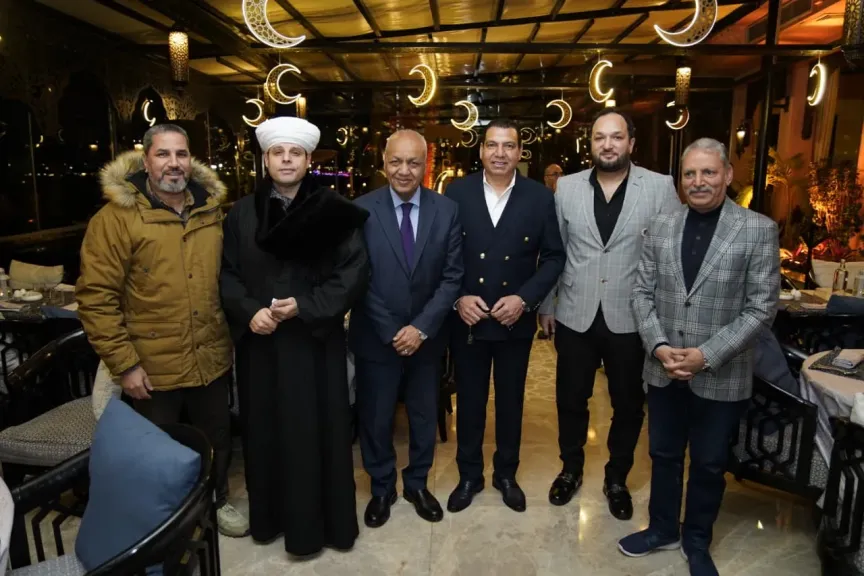 نجوم الفن والإعلام فى سحور د. محمود دبور والمهندس ناجى الحناوى