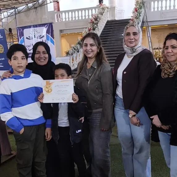 إفطار جماعى وتكريم عدد من الأمهات فى ”اليوم العالمى للمرأة ”