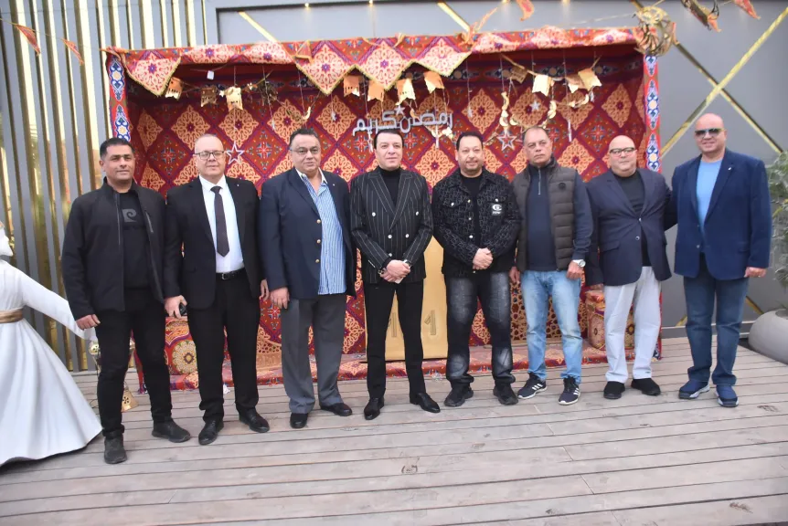 بحضور مصطفى كامل وأحمد العيسوى ومدحت العدل..إفطار جماعى لنقابة الموسيقيين