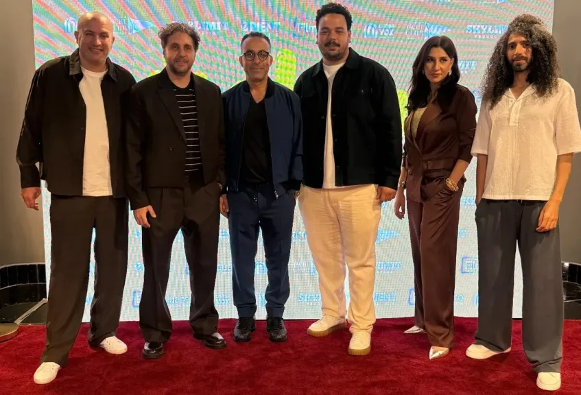 صناع ” برشامة ” يحتفلون بالعرض الخاص فى ”جدة ” واليوم أول أيام عرضه تجاريا بالخليج